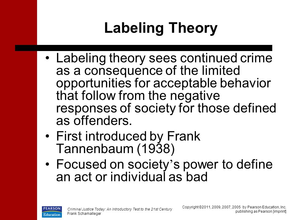 Labeling theory
